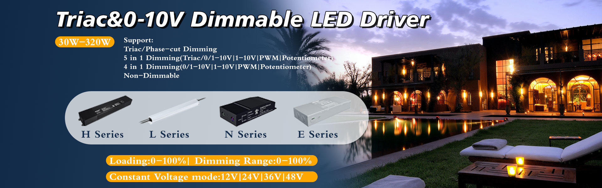 Quality 0-10v Dimmable Driver factory