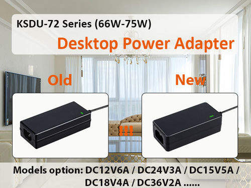 Latest company news about KSDU-72 series Desktop Power Adapter Shell & Dimension Change Notice