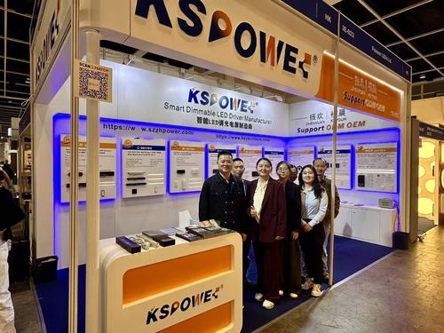 Latest company news about We're excited to share that KSPOWER made a splash at the 2025 Hong Kong Autumn Lighting Fair