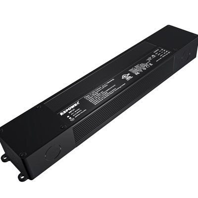 Harga yang bagus 120W Output 100-277V Input PWM Dimmable LED Driver untuk instalasi strip LED outdoor on line