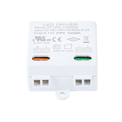 좋은 가격 IP20 6W 12V 0.5A LED 조명 76*38*23mm 셀 라이트 100-240 VAC 전원 공급 12V 500ma 일정한 전압 LED 드라이버 온라인으로