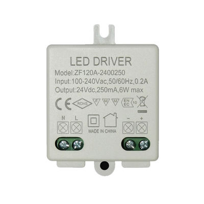 İyi bir fiyat. Verimlilik %80 Min İnce Endüstriyel Led Güç Kaynağı 24V 0.25A 6W Noel Led Işıkları için çevrimiçi