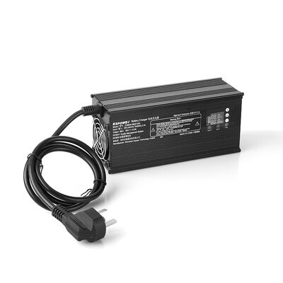 İyi bir fiyat. 54.6V 58.8V 6A 8A 10A DSP Kontrollü Akıllı Şarj Aracı 360W 500W 600W Otomatik Pil Algılama ve Fan Soğutma ile Düzenlenebilir Voltaj Akımı 1-10A çevrimiçi